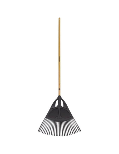 ESCOBA DE CESPED FISKARS SOLID XL CON MANGO