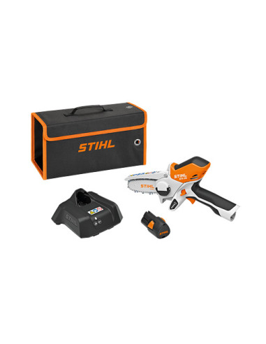 KIT MINI SIERRA DE CADENA STIHL AS SYSTEM GTA 26 DE ACUMULADOR + AS2 + AL1