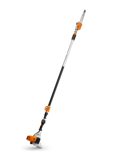 PODADERA DE ALTURA STIHL REGULABLE HT 105 1/4" PM3 4-mix 1.4 cv 270-390 cms.