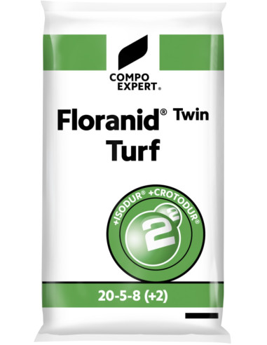ABONO FLORANID CESPED TWIN TURF 20.05.08  25 Kg. (LIBERACION LENTA 3-4 MESES)