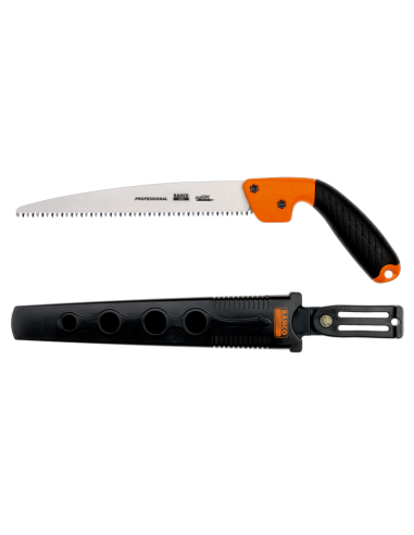 SERRUCHO PROFESIONAL BAHCO CON FUNDA HOJA RECTA 5128-JS-H