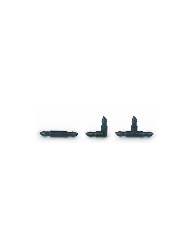 TE CONEXION 1/4" 4-6 mm. RAIN BIRD BF-3 PARA MICROTUBO