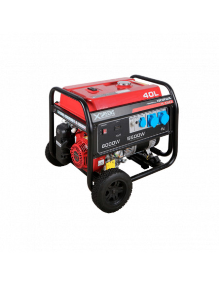 GENERADOR HONDA X 60 GX390 11,7 cv 6.000 VA 389 cm3