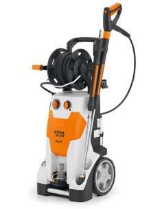 HIDROLIMPIADORA STIHL RE 272 PLUS 45-150 BAR 560-620 L/H 3,0 Kw CON ROLLO PORTAMANGUERA