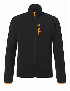 Forro polar chaqueta SZ con cremallera negra Scharwz STIHL